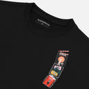 ACTION IN BLACK T-SHIRT